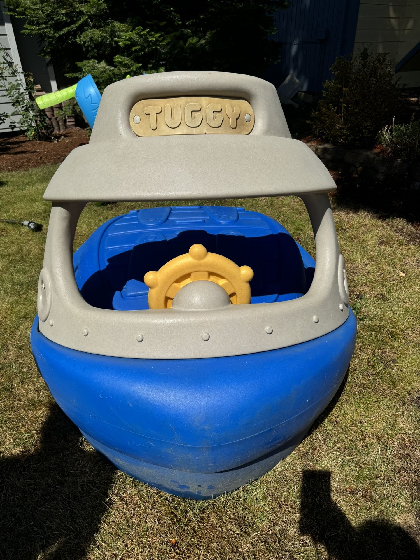 Kids Boat Sandbox With Lid