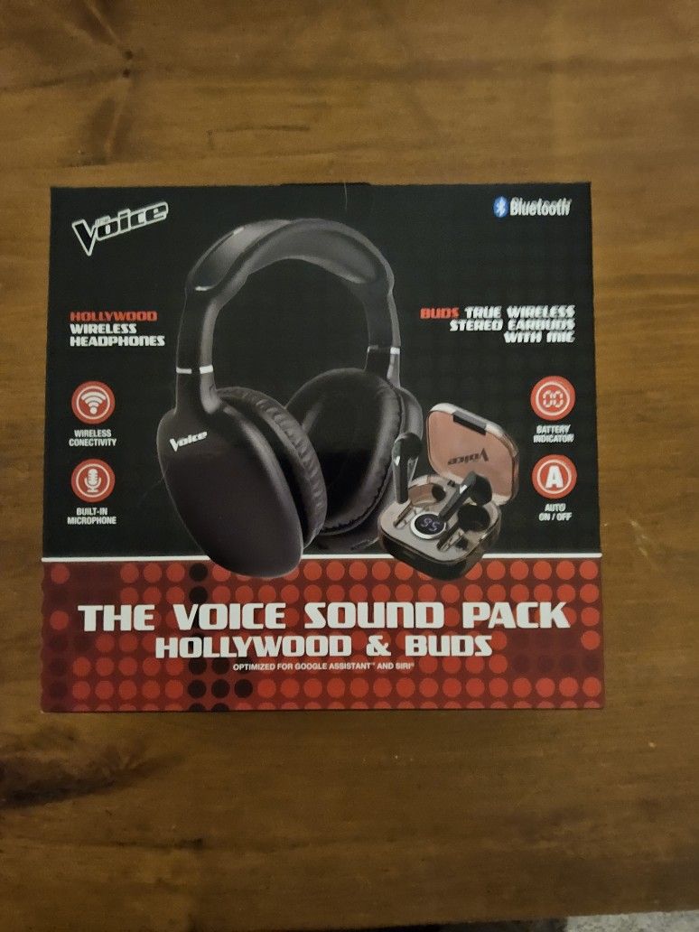 The Voice, Headphones And Earbuds.