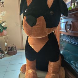 Happy Birthday Grad Graduation Dog Stuffed Animal Party Gift Approximate Dimension  5 Feet Tall 2 Ft 3/4 Wide