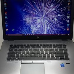 i7. .HP  ELITEBOOK  850-G2…BACKLIGHT KEYBOARD 5- GENERATION   ….120 GB …SSD  ( Capacity  ) 12.0 RAM . READY FOR CLASSES  From  HOME 