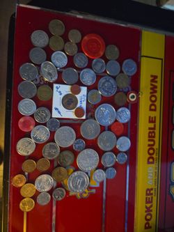 Misc tokens,foreign coins
