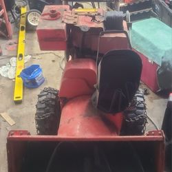 Two Stage Toro 824 Snow Blower With Self Propelled 