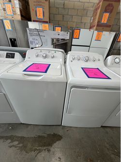 Ge set washer and electric dryer