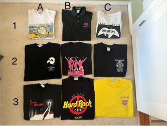 Concert T-shirts