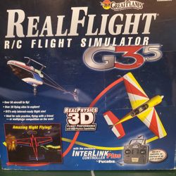 Real Flight RC Simulator G3.5 RealFlight R/C 3D Controller Futaba