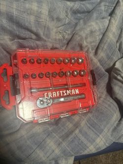 Craftsman Socket and Ratchet Set