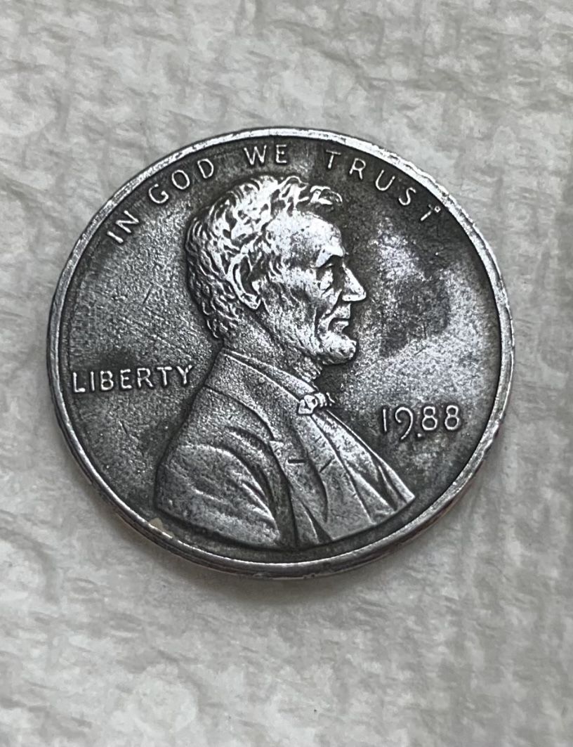 1988 Silver Penny Error- NOT 4 Sale - Need new Appraisal