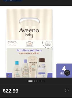 Aveeno Baby bath time solutions