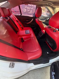 BMW F30 Red Interior
