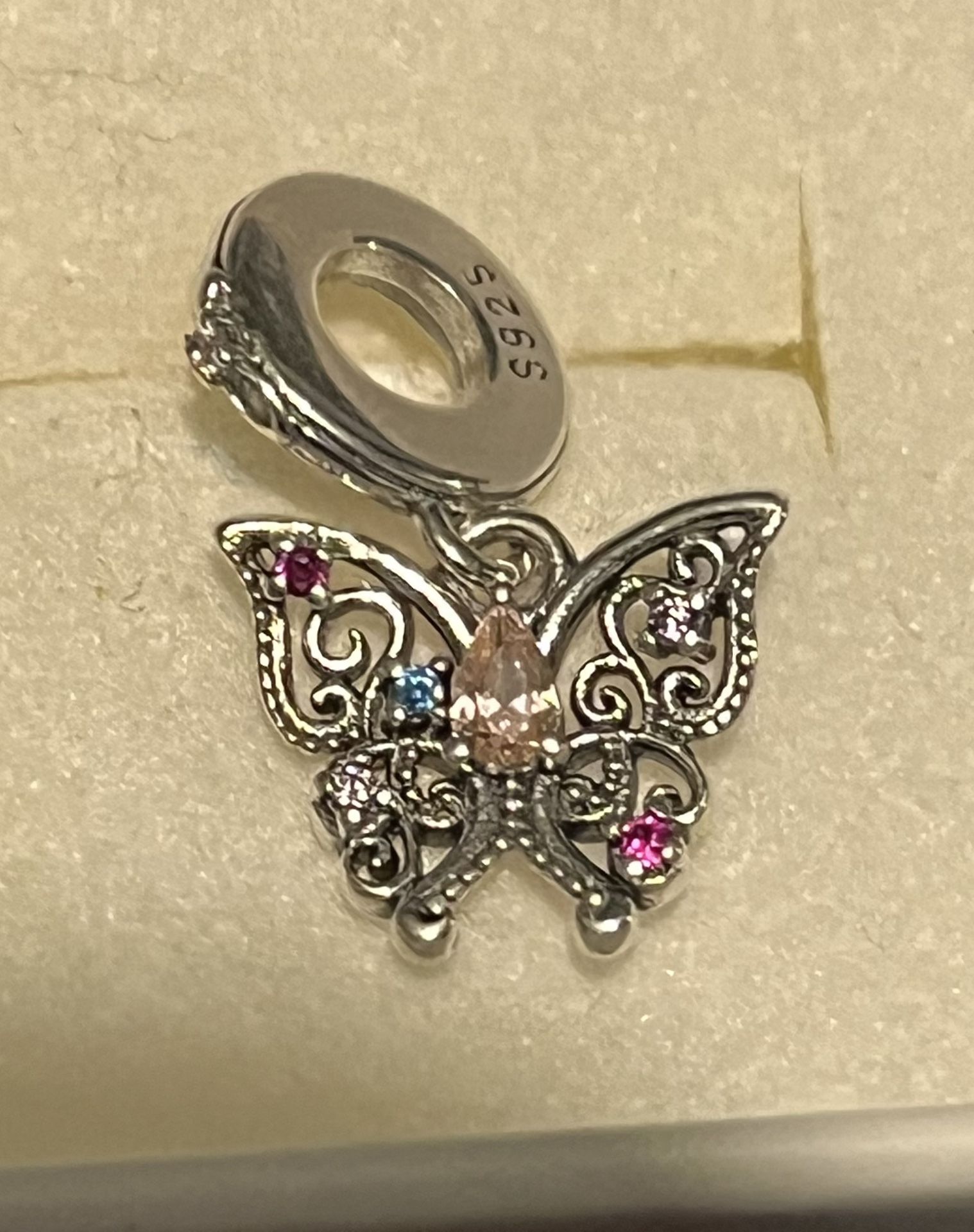 S925 Butterfly Charm