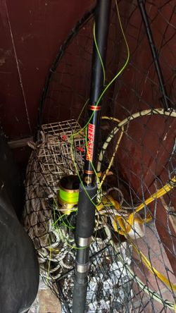 Beef stick rod reel and cream trap