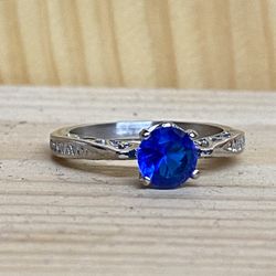 New Harley Davidson Ring BLUE STONE