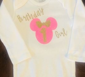 Easter, birthday onesies, T-shirt’s