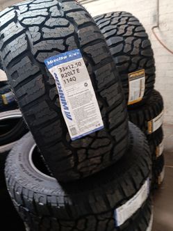 New set of tires 33 1250 20 lt