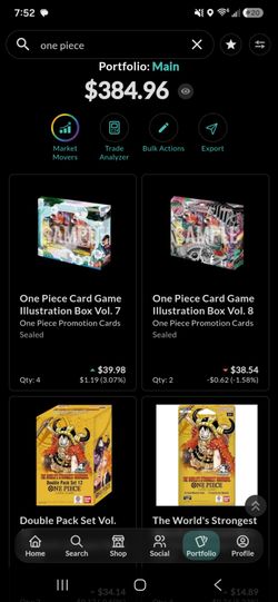 One piece lot