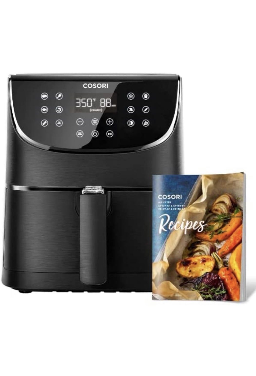 COSORI Air Fryer Oven Combo 5.8QT Max XI Large Cooker (Black)