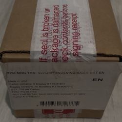 Pokemon Evolving Skies Booster Box Sealed Case 1st Print
