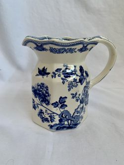 Mason’s Ironstone Pitcher Manchu England