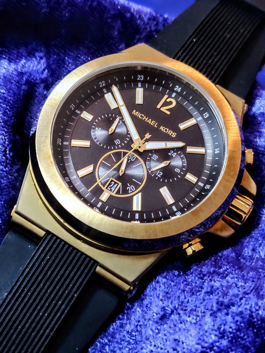 Michael Kors Dylan Chronography Gold Tone Men's Watch MK8445