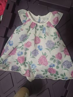 Baby Starters Floral Baby Dress 3 Months