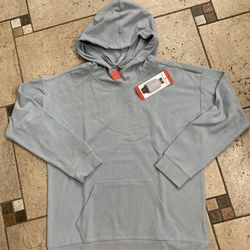 NWT Marc New York Ladies Hoodie Sweatshirt Blue size M