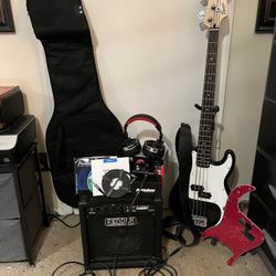 BRAND NEW Fender Precision Squire BASS with Equipment!