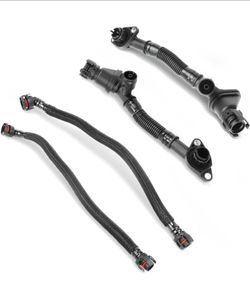 Crankcase Vent Hose Kit Compatible with BMW N63