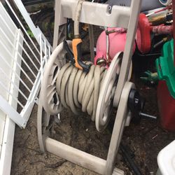 Who’s rail with 50 foot hose and nozzle All For $40 firm