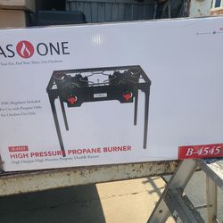 High Pressure Double Burner