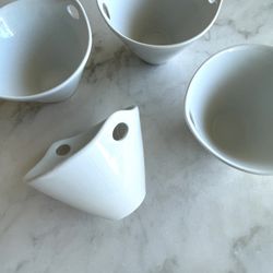 Crate & Barrel 6.5” Kai Noodle Bowls