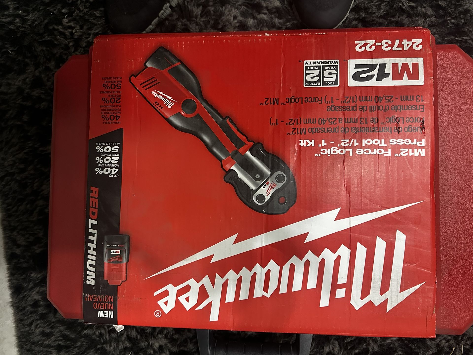 Milwaukee M12 Forcé Logic