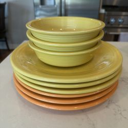 Fiestaware Plates And Bowls