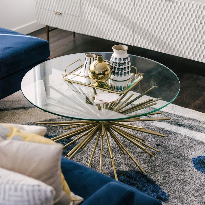 West Elm Starburst Coffee Table (34")