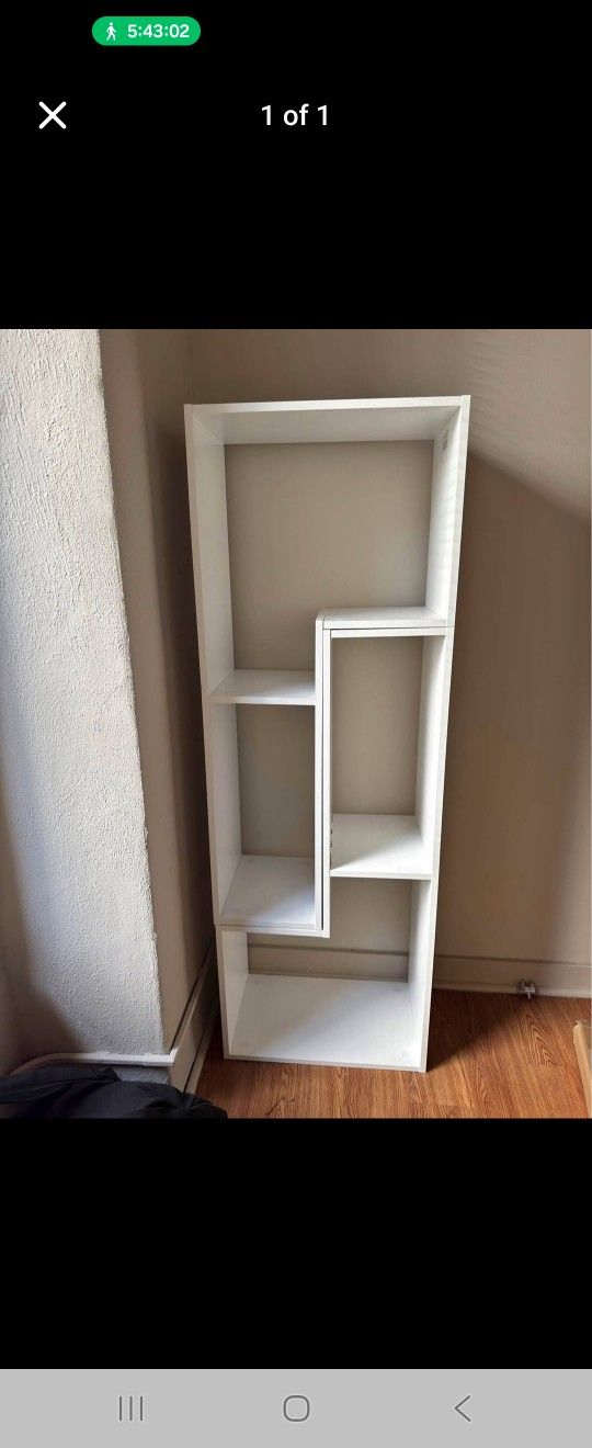2 pieces bookcase and tv stand