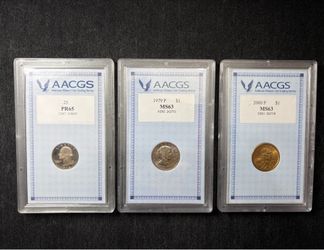 U.S. coins lot of 3