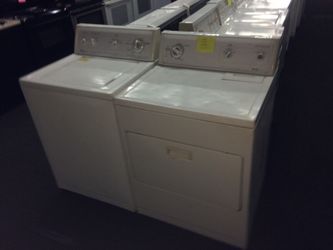 Washer and dryers starting at
