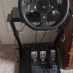 Logitech G920 Driving Force Racing Wheel, Pedals & https://offerup.com/redirect/?o=U2hpZnRlci5YYm94 Series X|S, Xbox One, Windows & Mac