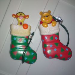 Pooh And Tigger Ornaments