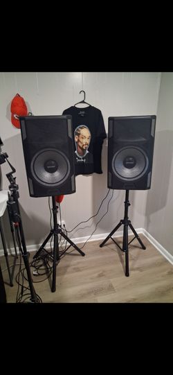 Dj pa speakers  new
