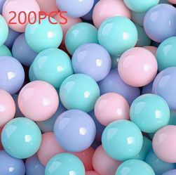 🌈 200PCS Pastel Macaron Play Balls