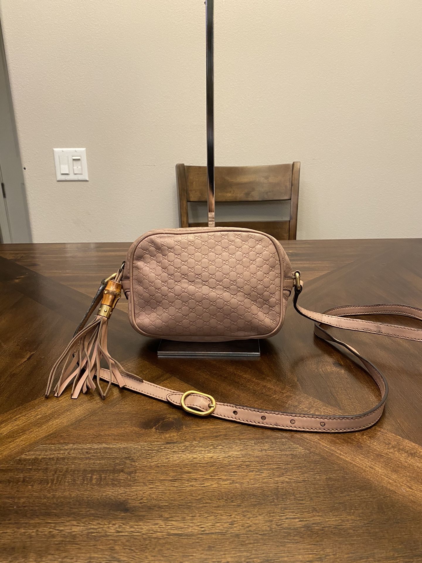 Gucci GG Logo printed Pink Crossbody