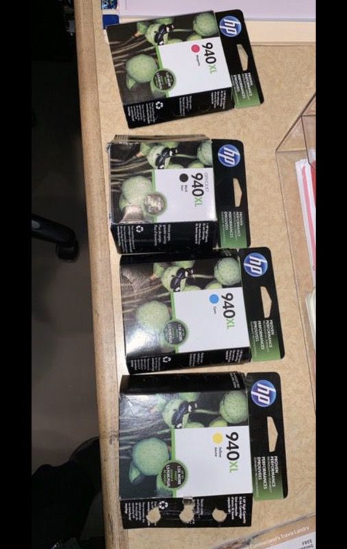 HP 940 XL ink ALL BRAND NEW