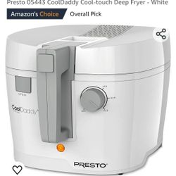 PRESTO COOL DADDY COOL TOUCH DEEP FRYER