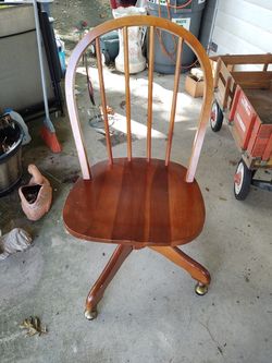 Wooden Office Chair