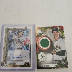 Jacob Wilson Auto 2 Cards