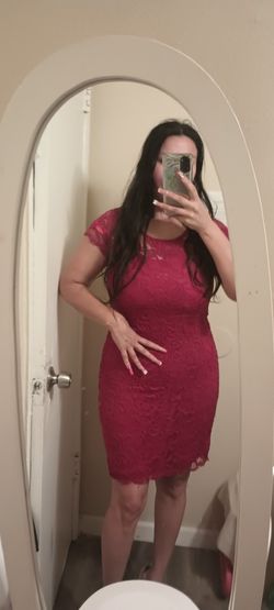 Red Dress L /Vestido Rojo L