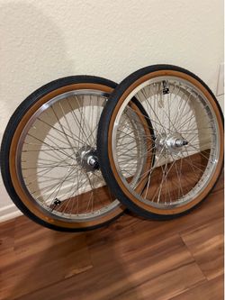 GT style 48 spoke sealed bearing Bmx freestyle wheels