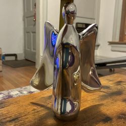 Nambe Angel Statue Figure 