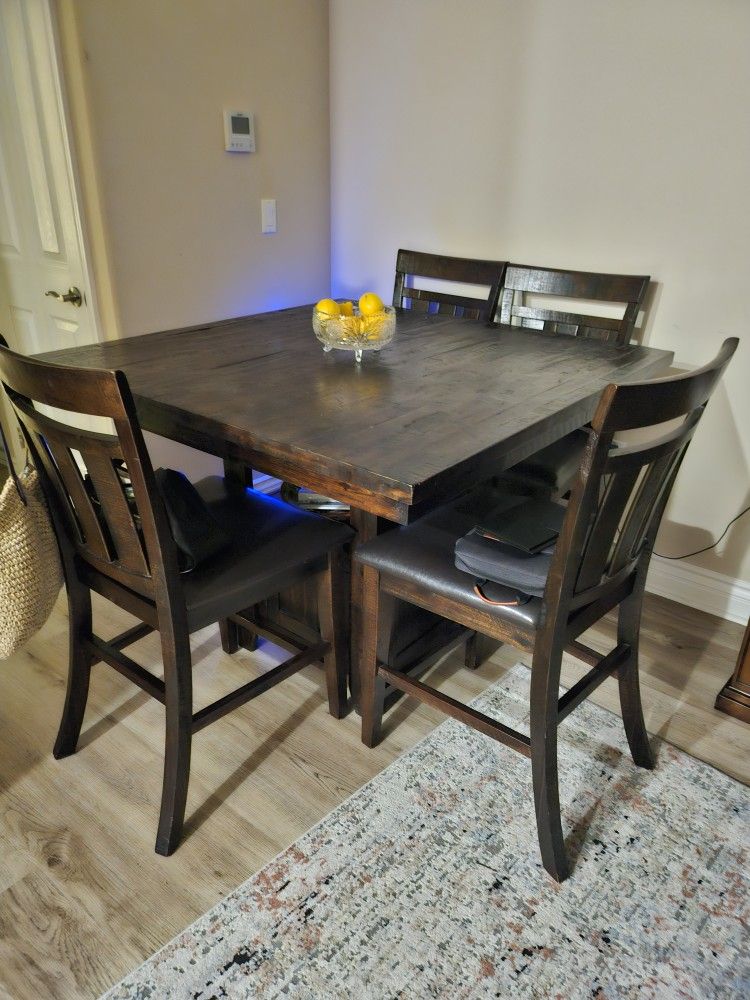 Dining Table 4 Chairs
