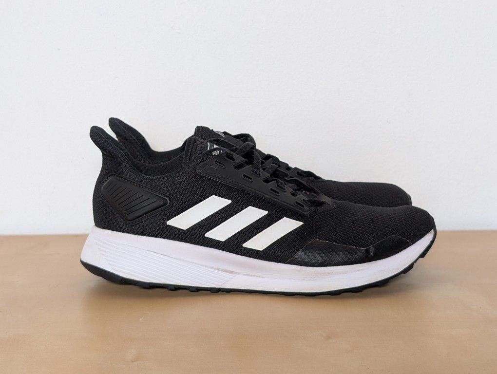 Adidas Duramo 9 Core Black White Sneakers BB7066 Men's Size 9